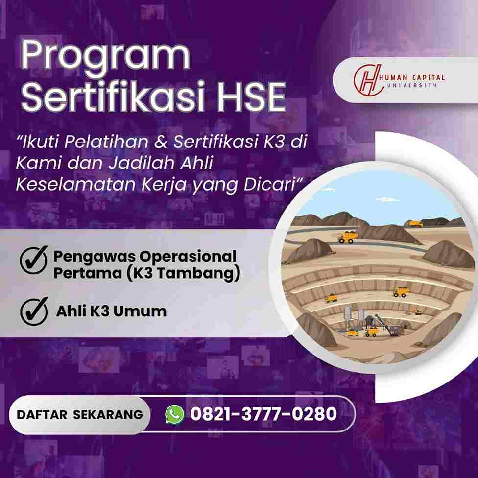 Sertifikasi HSE
